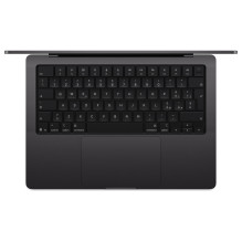 Pro14" M5 Space Black / M5MAX-18C-CPU,32C-GPU / 36GB / 2TB SSD / BKey-ID-Deutsch / Nanotexturglas