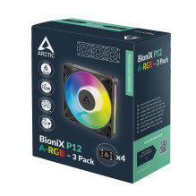 CASE FAN 120MM BIONIX P12 ARGB / 3-PACK ACFAN00337A ARCTIC