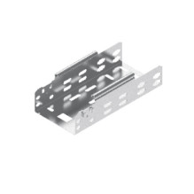 Perforated duct connector...