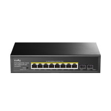 8-port switch CUDY GS1008PS2 (Unmanaged, PoE)