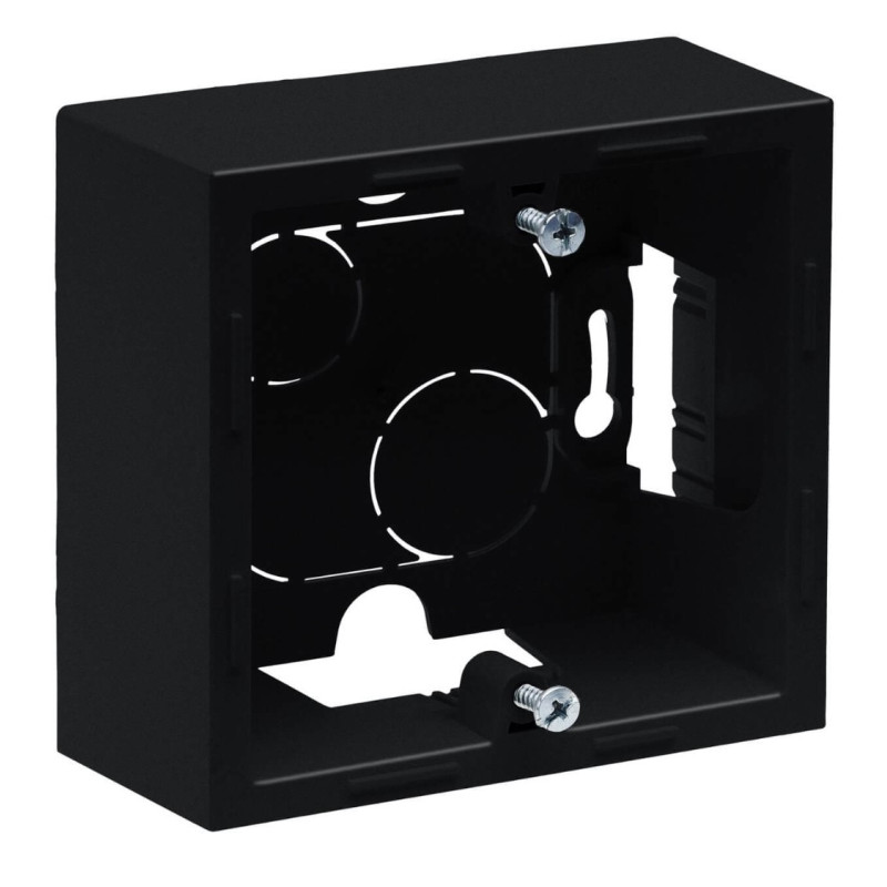 Surface box SUNO Legrand 721494 (black, 1 mod.)
