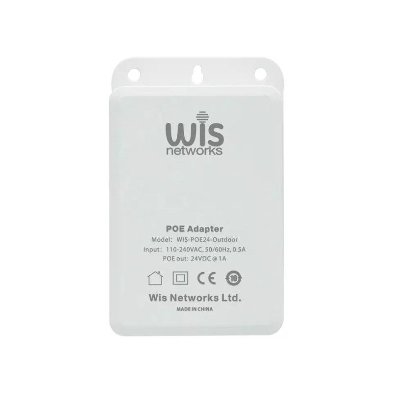 1 PoE port switch WISNET WIS-POE24-Outdoor