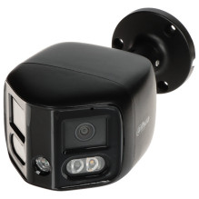 Panoramic camera Dahua IPC-PFW3849S-A180-E2-AS-PV-280B F2.8 (Black, 2×4 MP, IR+LED 25 m, IP67)