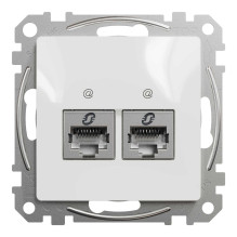 Computer socket 2xRJ45 STP...