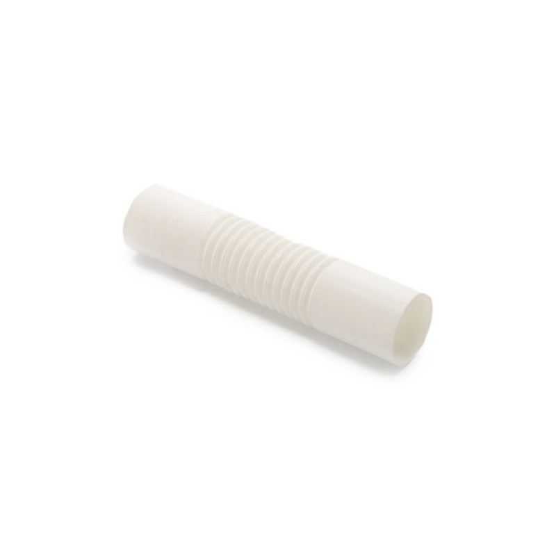 Pipe U-25mm flexible connector, white (150)