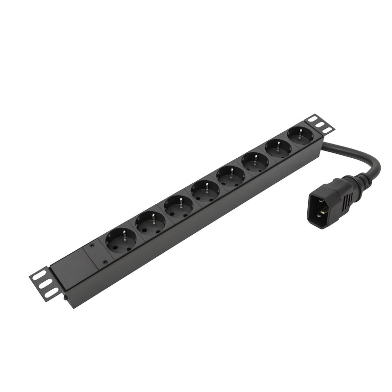 Maitinimo panelė 19'' 8x220V LK-BL-G10P08 / P