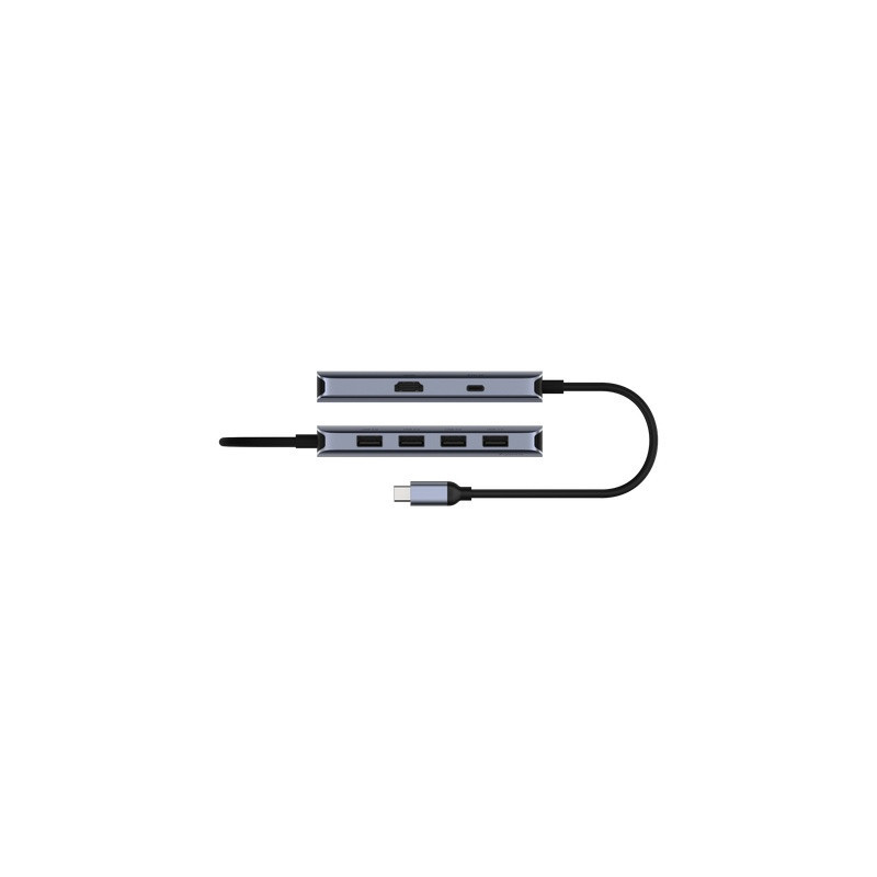 USB Type-C 3.0 šakotuvas CUDY UH606