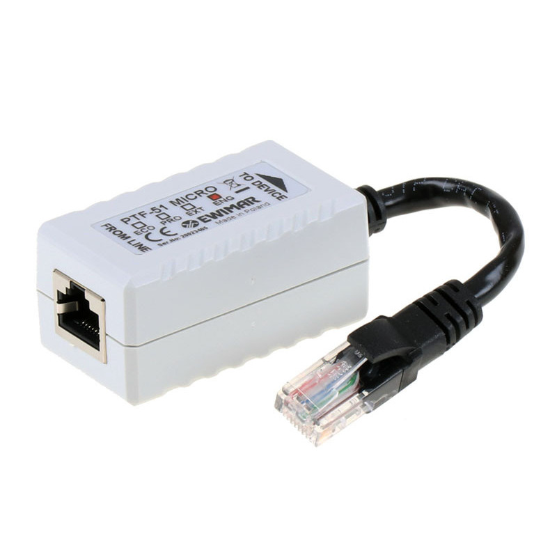Surge protector for LAN line PTF-51-ENG / PoE / MICRO
