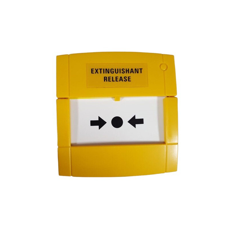 Emergency button (NC/NO, yellow)