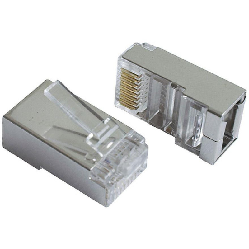 RJ45 plug (FTP, CAT5e)