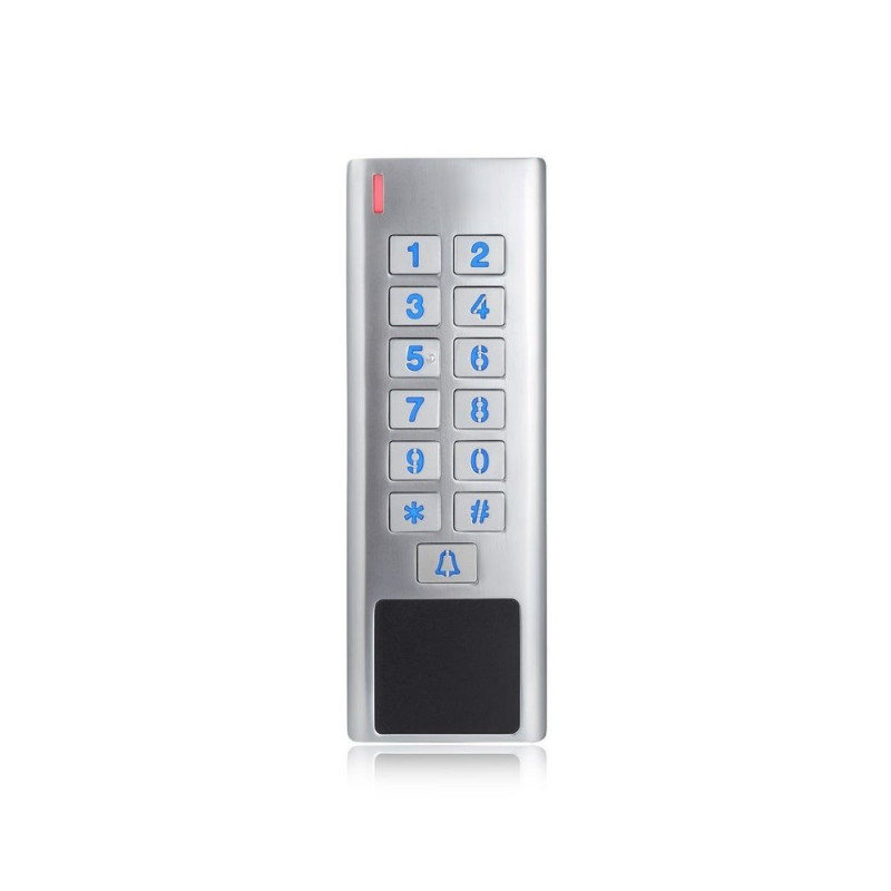 Multifunctional keyboard D-AD8MF (MIFARE, IP67, 1 relay, 1500 cards, 129x44x20 mm, 10-24V DC)