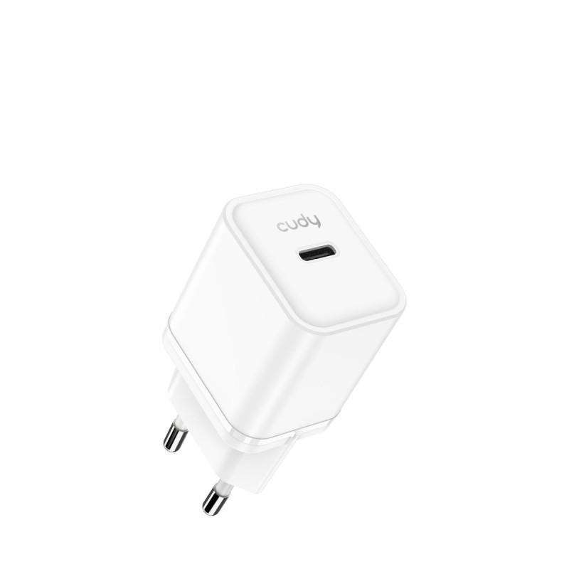 Sieninis įkroviklis CUDY CH20_EU (1x USB-C 20W)