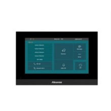 IP telefonspynės monitorius Akuvox C313W (7", Wi-Fi, SIP, PoE, pilkas)