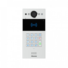 IP vaizdo domofonas Akuvox R20K (2MP, RFID, PIN klaviatūra, PoE, pilka)