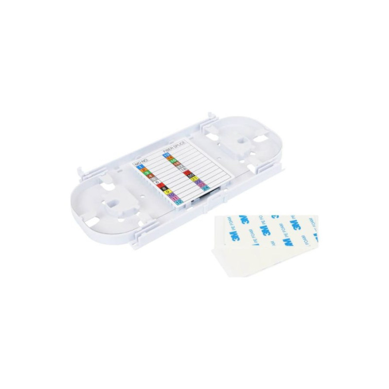 Optical fusion splice cassette Excel 200-400 (for 24 fibers, with fiber holders)