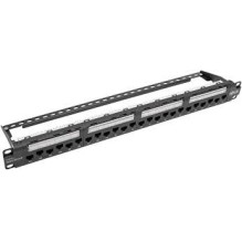 Patch panel 19' 1U UTP 24...