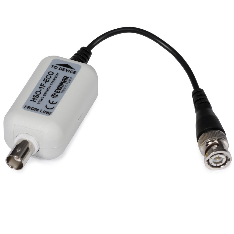 Galvanic isolator and converter HST-1F-ECO (AHD, CVI and TVI)