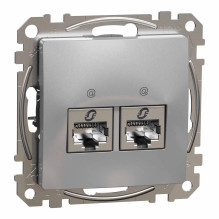 Computer socket 2xRJ45 STP...