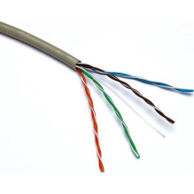 Kabelis ryšio Excel 100-065 Cat5 U / UTP (PVC, ECA, pilkas, ritė 305m.)