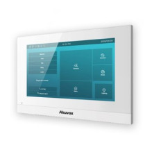 IP telefonspynės monitorius Akuvox C313W (7", Wi-Fi, SIP, PoE, baltas)