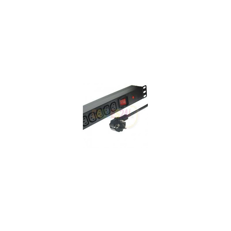 Maitinimo panelė 19'' 8X220V su C13 lizdu