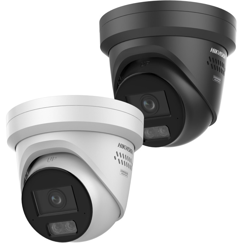 IP camera DS-2CD23123G2-LI2UY / SL, F2.8, black, DOME, 12MP, anti-corrosion, 2.8mm(94.2°)