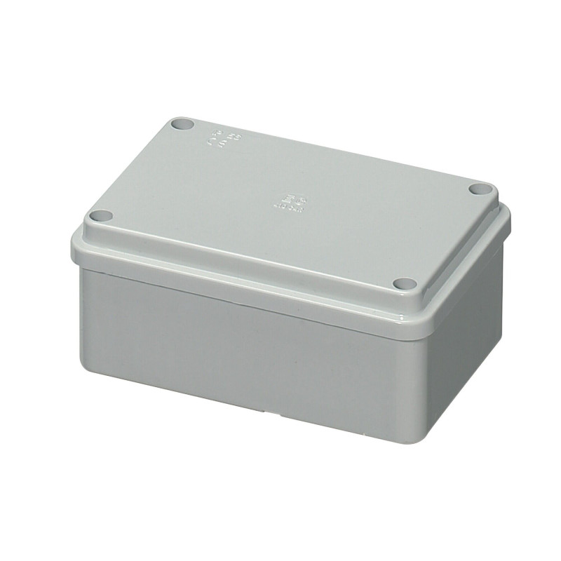 Hermetinė paskirstymo dėžutė Elettrocanali EC410C4RA (120x80x50mm, IP56)