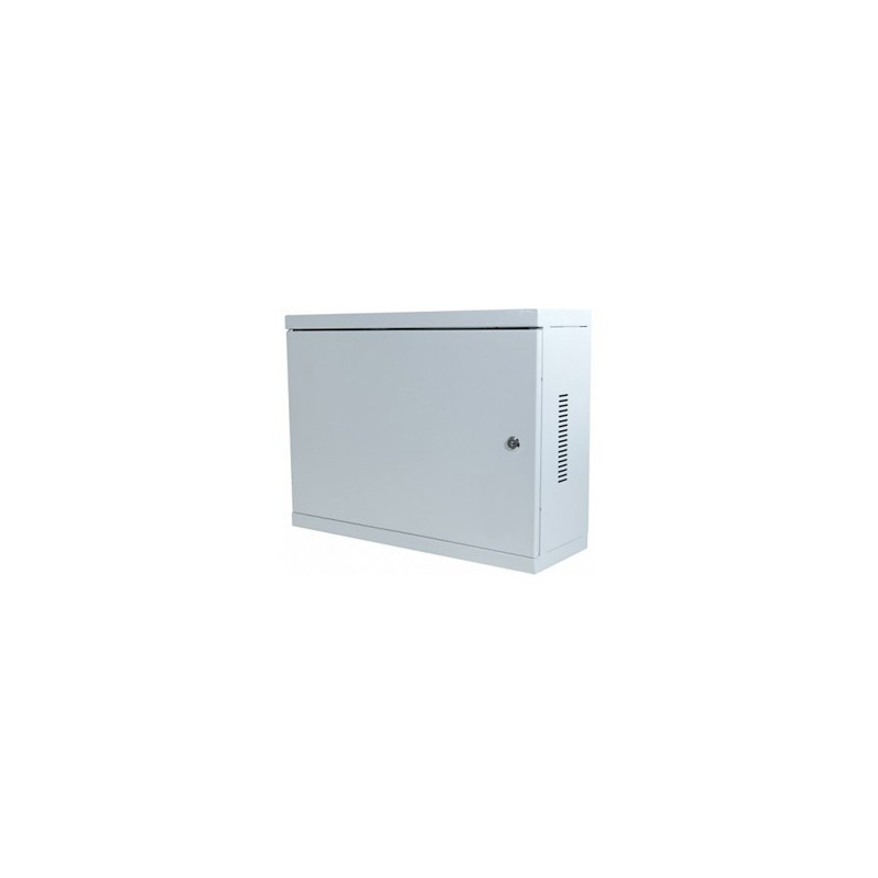 19" wall-mounted cabinet, gray, 3U, 540x400