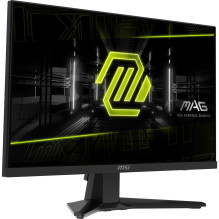 LCD monitorius, MSI, MAG244F, 23,8", žaidimų, matinis, IPS panelė, 1920x1080, 16:9, 200Hz, 0,5 ms, juoda spalva, MA