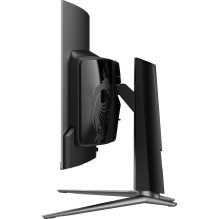 Monitor, MSI, 34", Gaming / Curved / 21 : 9, Panel QD-OLED, 3440x1440, 240, Matte, 0.03 ms, Swivel, Height adjustab