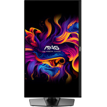 Monitor, MSI, MAG 271QP QD-OLED X24, 26.5", Gaming, Swivel, Pivot, Height adjustable, Tilt, Matte, Panel QD-OLED, 2