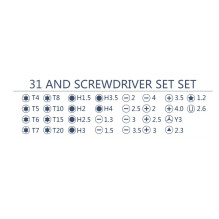 Riff RF6036 31in1 Mini screwdriver set Riff RF6036 31in1 Mini screwdriver set