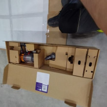 Outlet Grade B Dyson V15 Detect Absolute (2023) Cordless Vacuum Cleaner Silver EU 446986-01