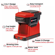 Einhell TE-CF 18 Li-Solo