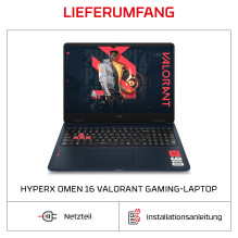 HP HyperX OMEN 16-ap1099ng R9-8940HX / 24GB / 1TBSSD / RTX5070 / W11 Home / RIOT Blue (VALORANT Limited Edition) HP HyperX OMEN 16-ap1099ng R9-8940HX / 24GB / 1TBSSD / RTX5070 / W11 Home / RIOT Blue (VALORANT Limited Edition)