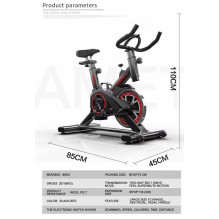 Spinning bike with LCD display and heart rate monitoring Spinning bike with LCD display and heart rate monitoring