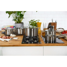 Cookware Set - ZWILLING True Flow 4-Piece Stainless Steel Cookware Set - ZWILLING True Flow 4-Piece Stainless Steel