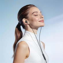 Wired earphones with microphone Jack 3,5 mm Hoco M119 black