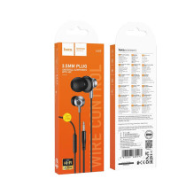 Wired earphones with microphone Jack 3,5 mm Hoco M119 black