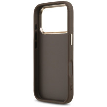GUESS dėklas, skirtas IPHONE 18 Pro Max / 17 Pro Max GUE005488 (su dideliu 4G klasikiniu logotipu), rudai auksinis GUESS dėklas, skirtas IPHONE 18 Pro Max / 17 Pro Max GUE005488 (su dideliu 4G klasikiniu logotipu), rudai auksinis