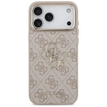 GUESS dėklas, skirtas IPHONE 18 Pro Max / 17 Pro max GUE005593 (su apsauginiu sluoksniu / dideliu 4G klasikiniu logotipu