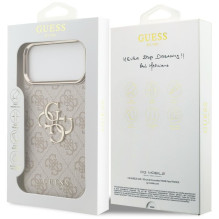 GUESS dėklas, skirtas IPHONE 18 Pro Max / 17 Pro max GUE005593 (su apsauginiu sluoksniu / dideliu 4G klasikiniu logotipu