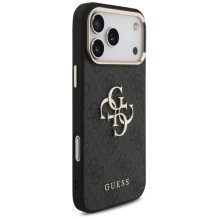 GUESS dėklas, skirtas IPHONE 18 Pro Max / 17 Pro Max GUE005594 (su dideliu 4G klasikiniu logotipu), juodai auksinis GUESS dėklas, skirtas IPHONE 18 Pro Max / 17 Pro Max GUE005594 (su dideliu 4G klasikiniu logotipu), juodai auksinis