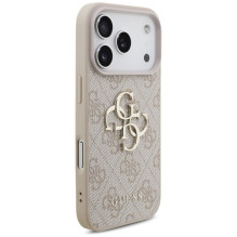 GUESS dėklas, skirtas IPHONE 18 Pro / 17 Pro GUE005597 ( 4G PU Big Logo) rožinis GUESS dėklas, skirtas IPHONE 18 Pro / 17 Pro GUE005597 ( 4G PU Big Logo) rožinis