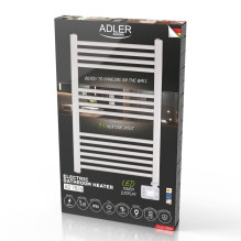 Adler AD 7824 elektrinis vonios šildytuvas su LED lempute, baltas