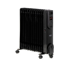 Elektrinis alyvos šildytuvas su nuotolinio valdymo pultu CAMRY CR 7814 13 briaunų, 2500 W, juodas