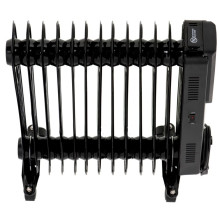 Electric oil heater with remote control CAMRY CR 7814 13 fins, 2500 W black Electric oil heater with remote control CAMRY CR 7814 13 fins, 2500 W black