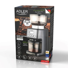 Adler AD 4300 Burr kavamalė, juoda