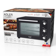 Adler AD 6026 orkaitė, juoda Adler AD 6026 orkaitė, juoda