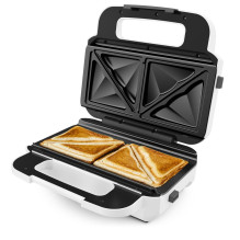 „Tefal Snack XL SW7011“ sumuštinių keptuvė, 850 W, balta, nerūdijantis plienas